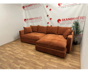 Sofa COMFY (Kampinė šezlongas)(Ekspozicija)